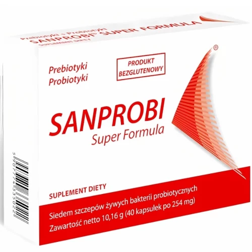 SanProbi - Super Formuła - 40 kapsułek SanProbi - Super Formuła - 40 kapsułek